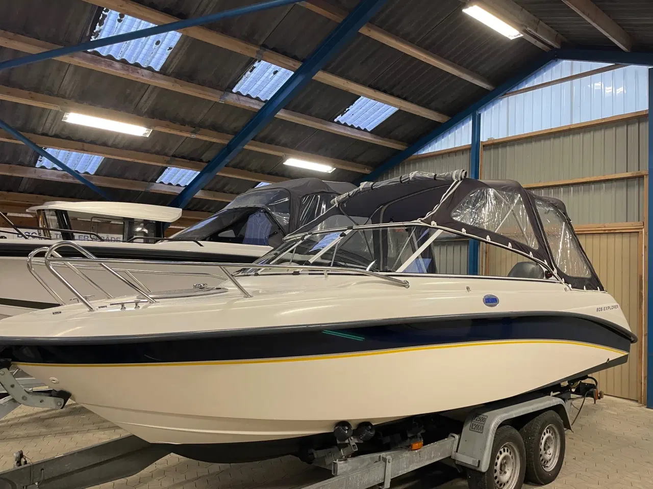 Billede 8 - 605 Explorer med 150 hk Mercury Verado og 2500 kg bådtrailer- RESEVERET MB TIL 3/2