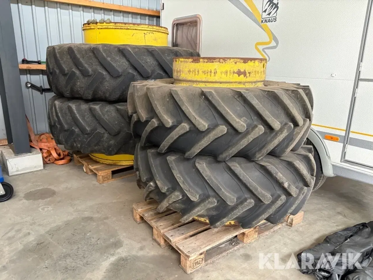 Billede 1 - Tvillingehjul Goodyear + alliance 2 styk