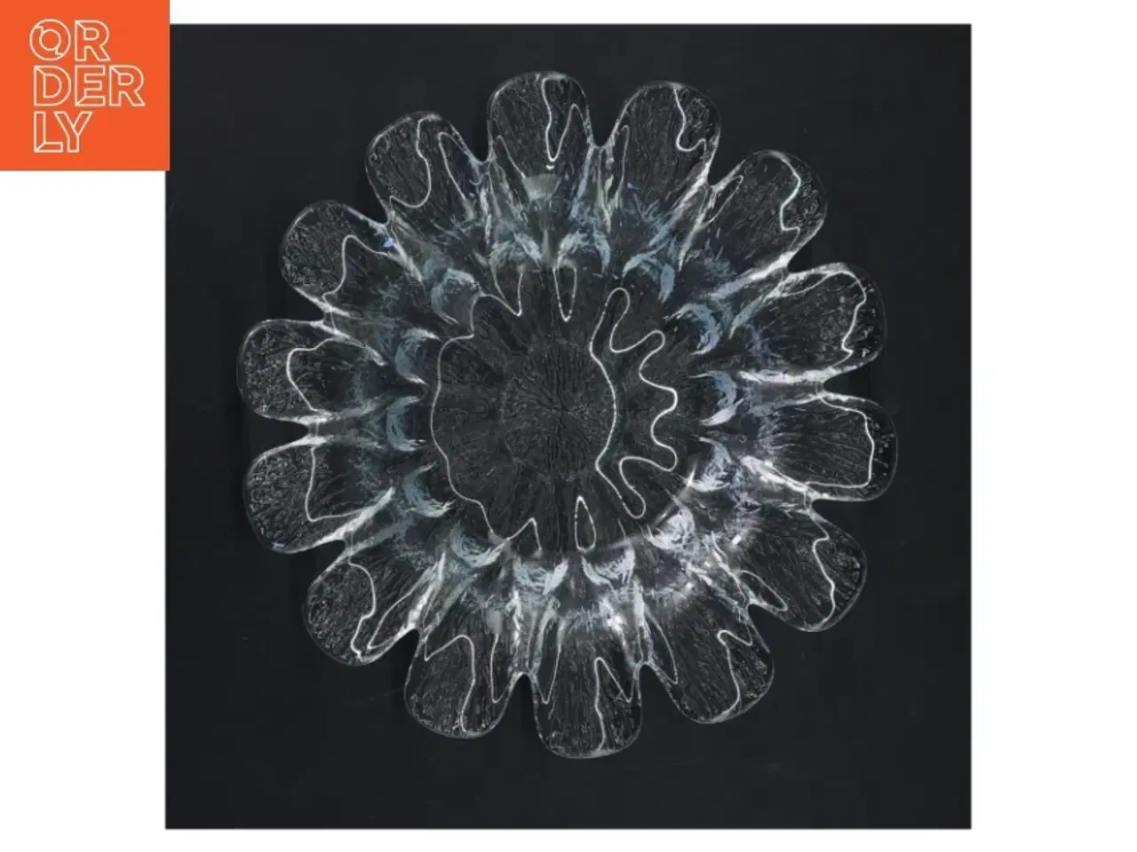 Billede 1 - Holmegaard solsikke skål / fad (str. Ø 23 cm)