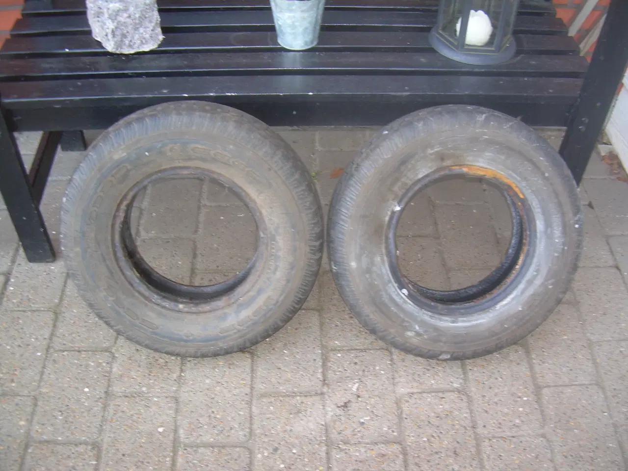 Billede 2 - Dæk til  trailer 12 tommer 145¨-10