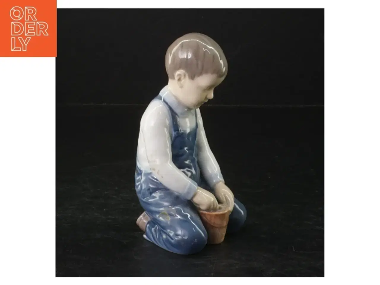 Billede 1 - Porcelænsfigur fra B&G (str. H. 14 cm)