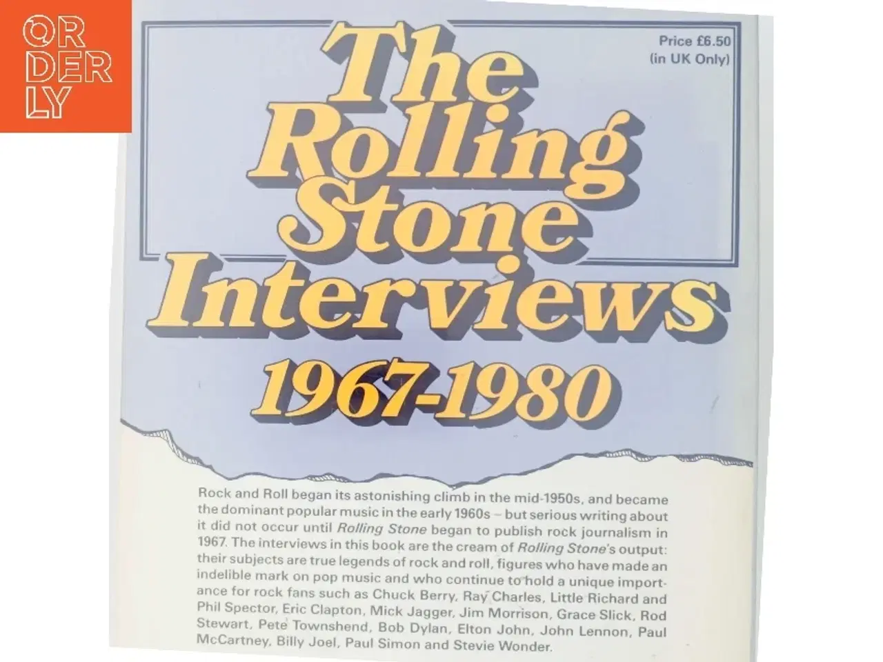 Billede 3 - The Rolling Stone Interviews bog