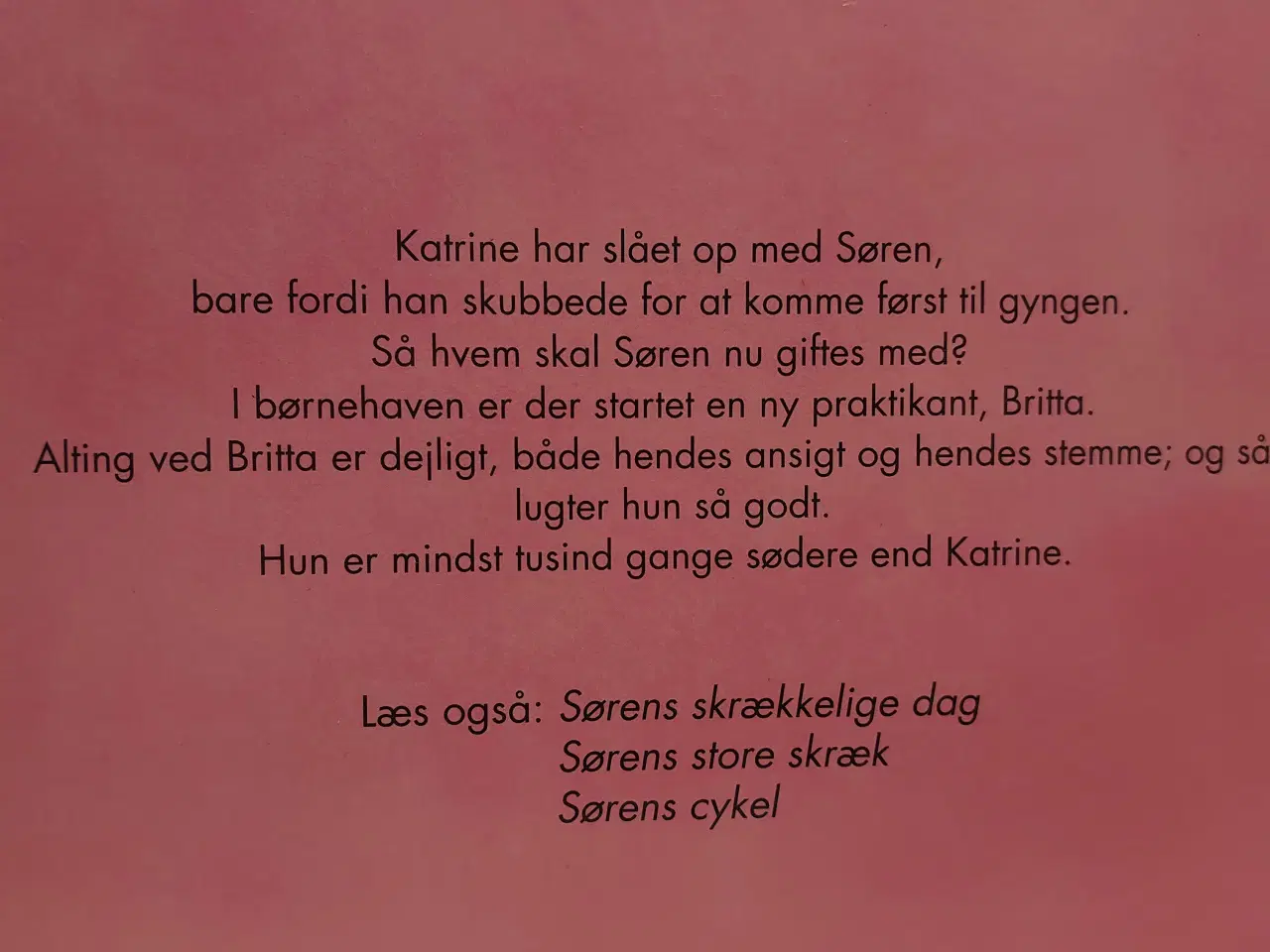 Billede 2 - Jutta Bauer: Søren og Kærligheden. 1. udgave 1999.
