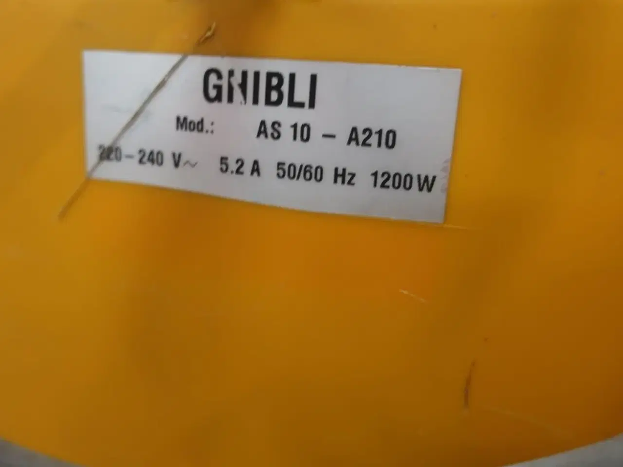 Billede 2 - Støvsuger GHIBLI AS 10