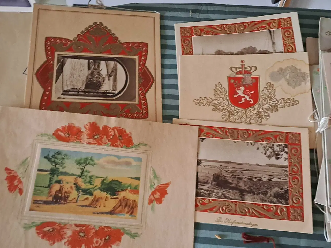 Billede 7 - Gamle bryllups og konfirmations telegrammer 