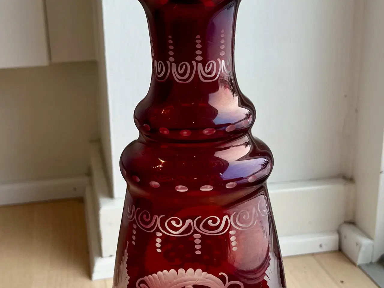 Billede 7 - Böhmisk krystal vase og karaffel