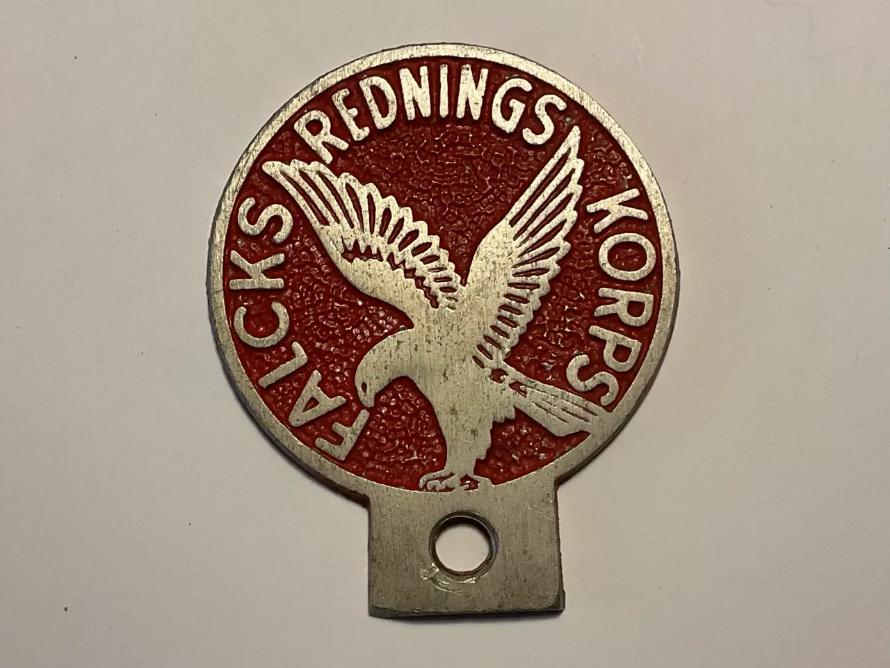 Billede 1 - Gammelt Falck emblem/mærke i aluminium