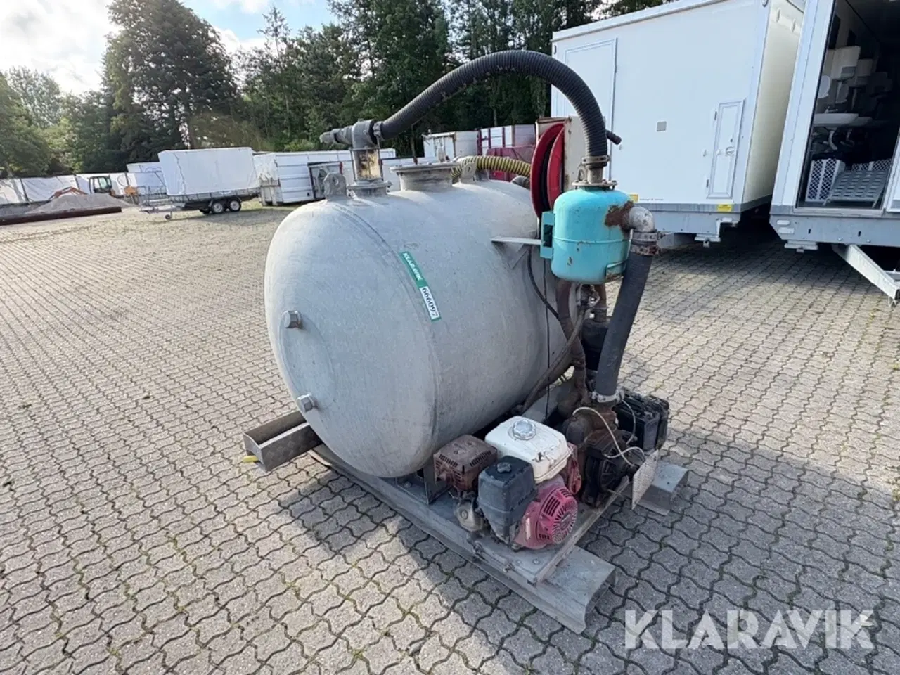 Billede 3 - Mobil slamsuger Global 1400 liters