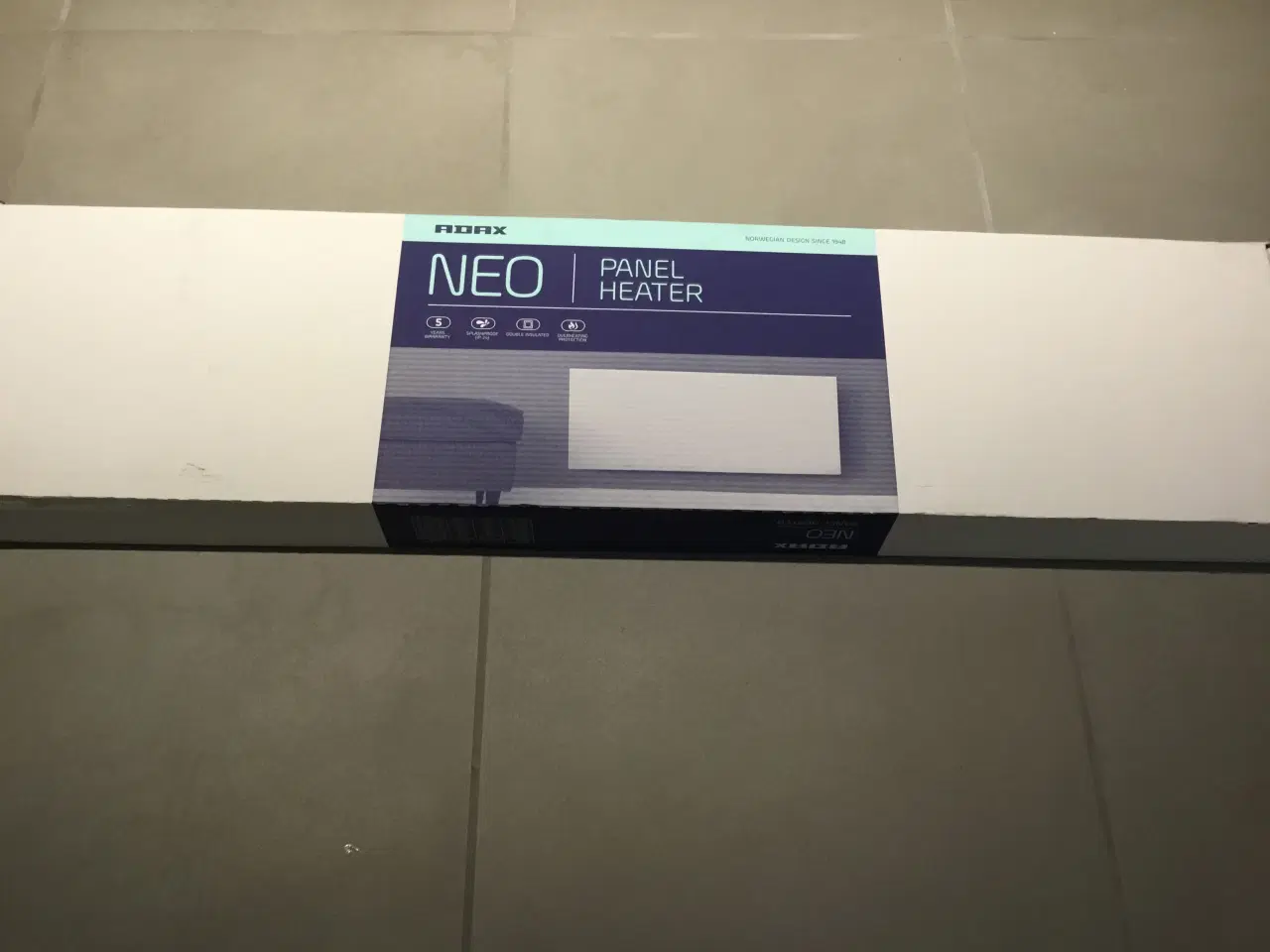 Billede 1 - Adax elpanel 2000w