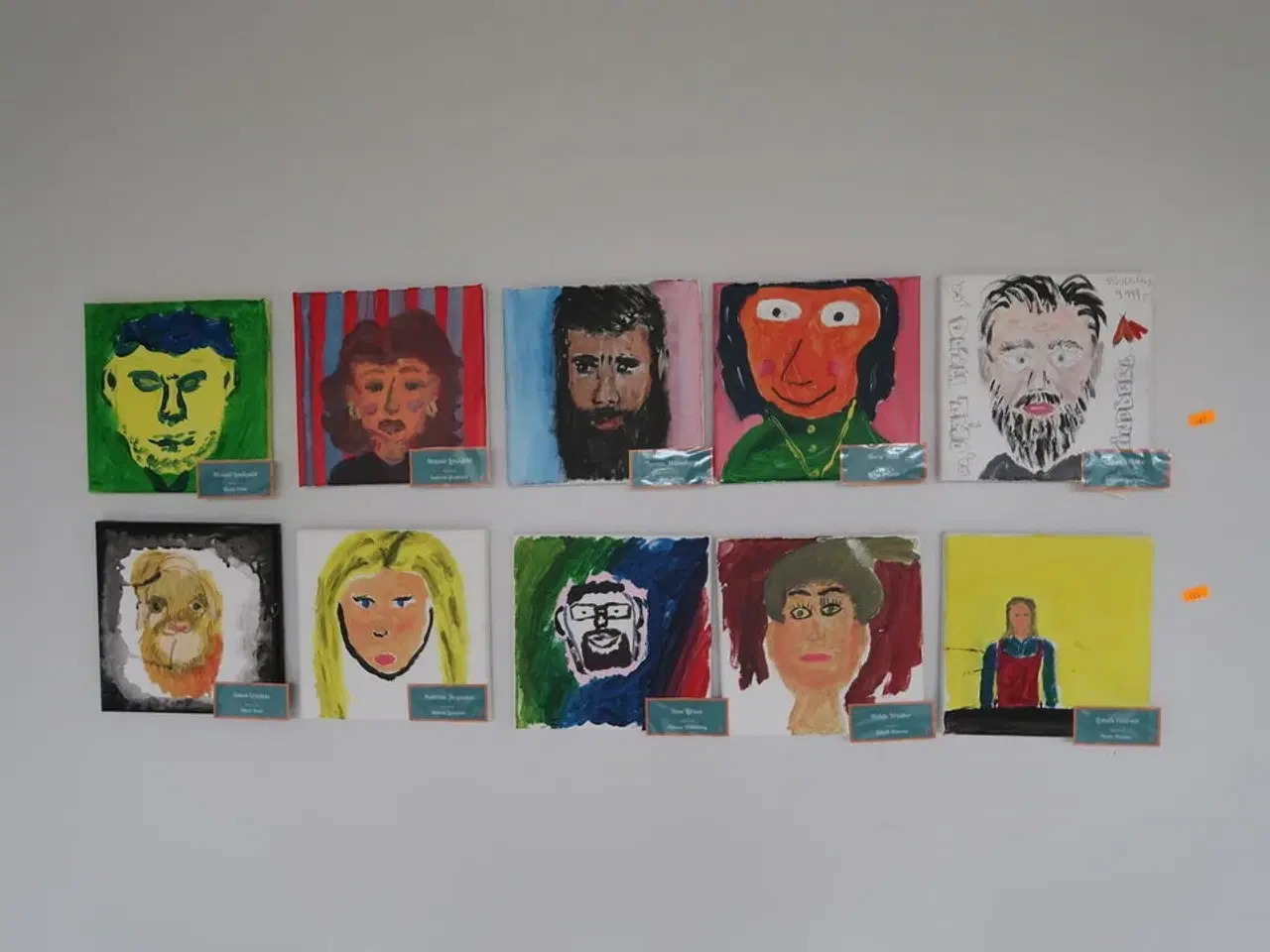 Billede 1 - 10 stk. malerier