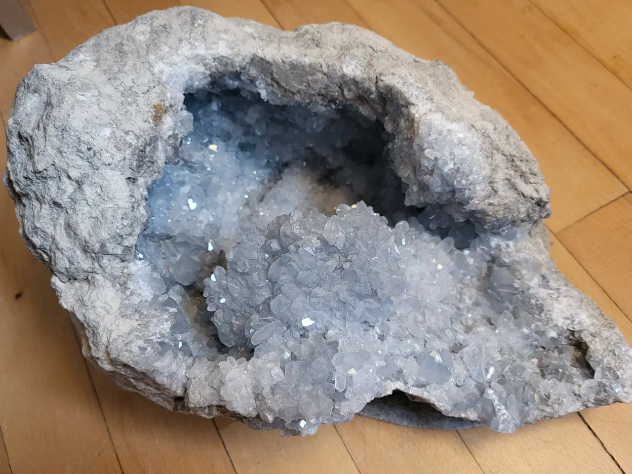 Billede 10 - KUN 1499 kr for 8,4 kg CELESTIT GEODE