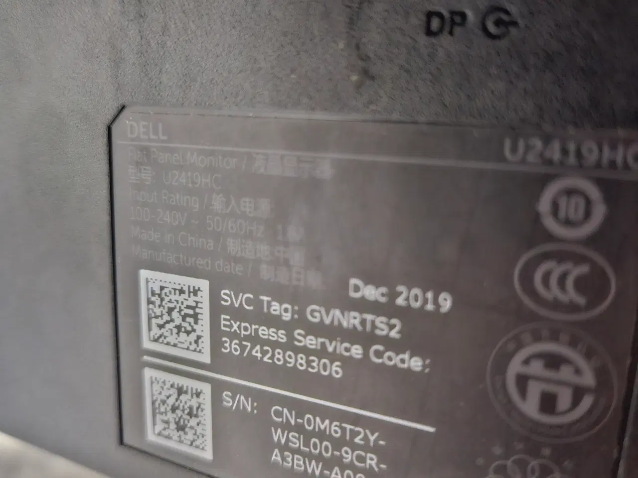 Billede 5 - Dell U2419HC 24