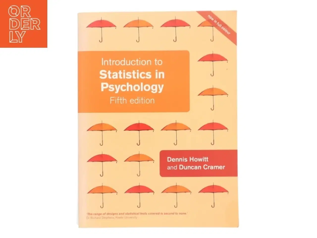 Billede 1 - Introduction to statistics in psychology (Bog)