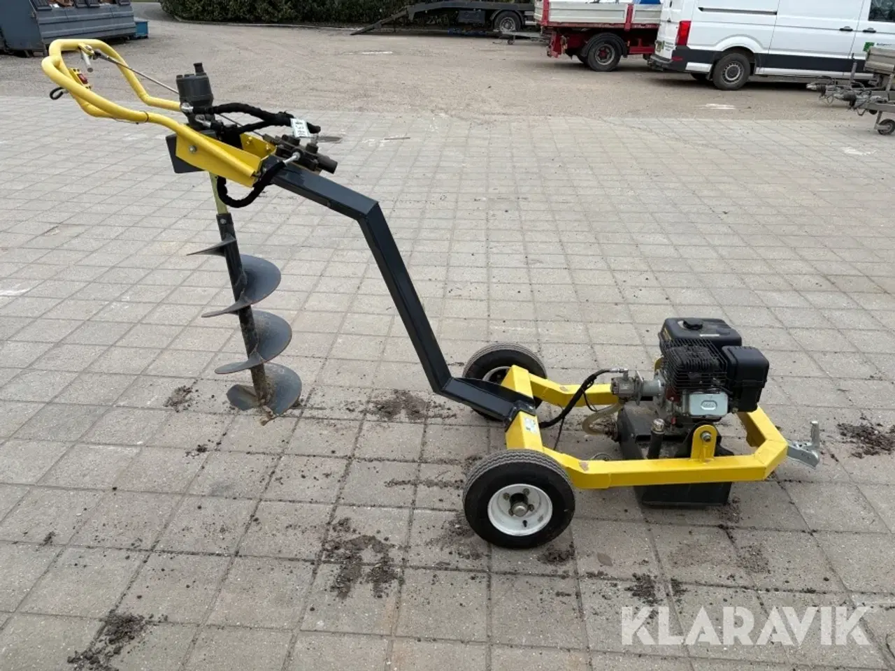 Billede 2 - Mobilt jordbor DK-TEC ATV AUGER til ATV