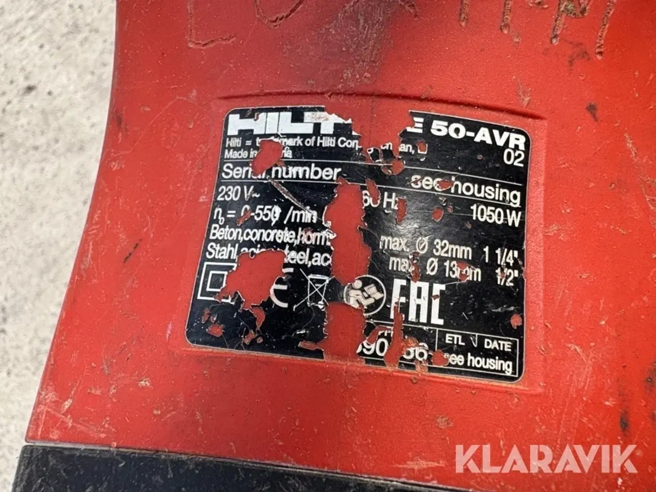 Billede 9 - Borehammer Hilti TE50-AVR og TE30-C 2 styk