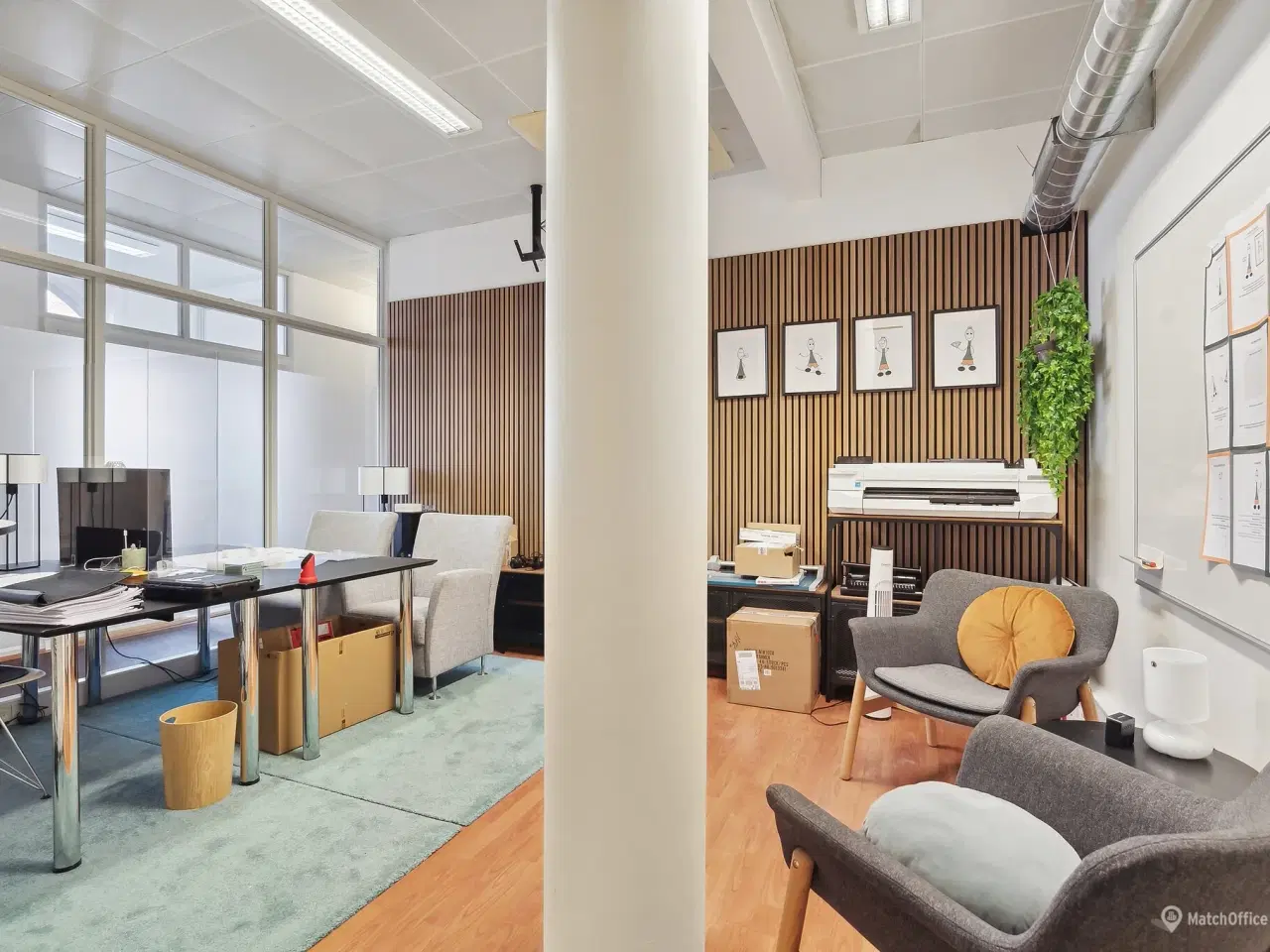 Billede 12 - 344 m² smukke kontorlokaler udlejes i Fyns Forsamlingshus Odense C