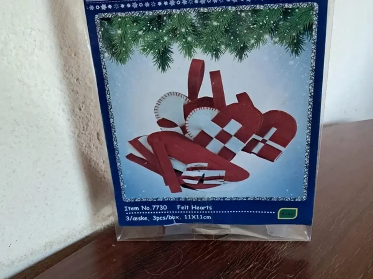 Billede 1 - Flet selv julehjerter