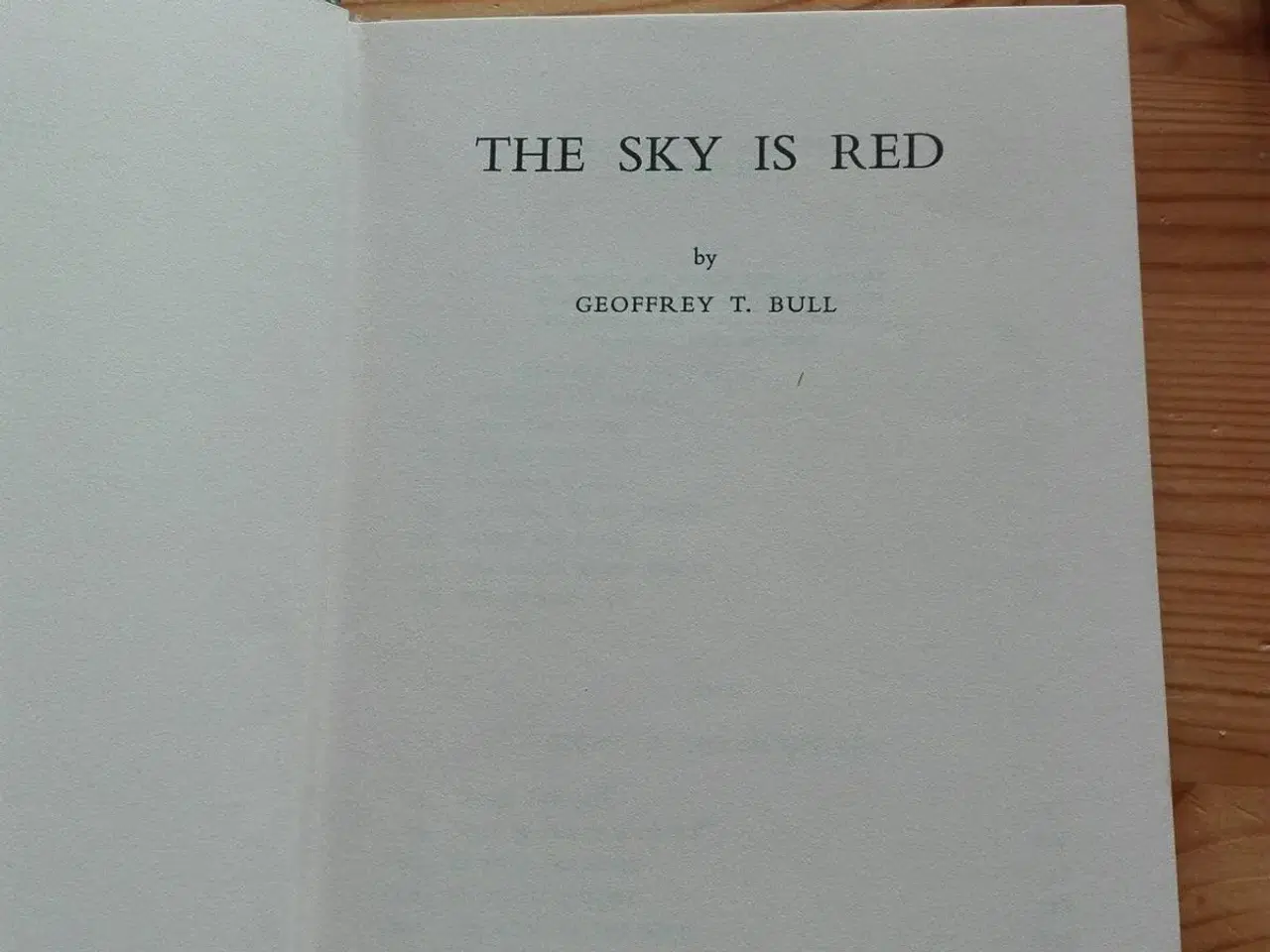 Billede 3 - The sky is red