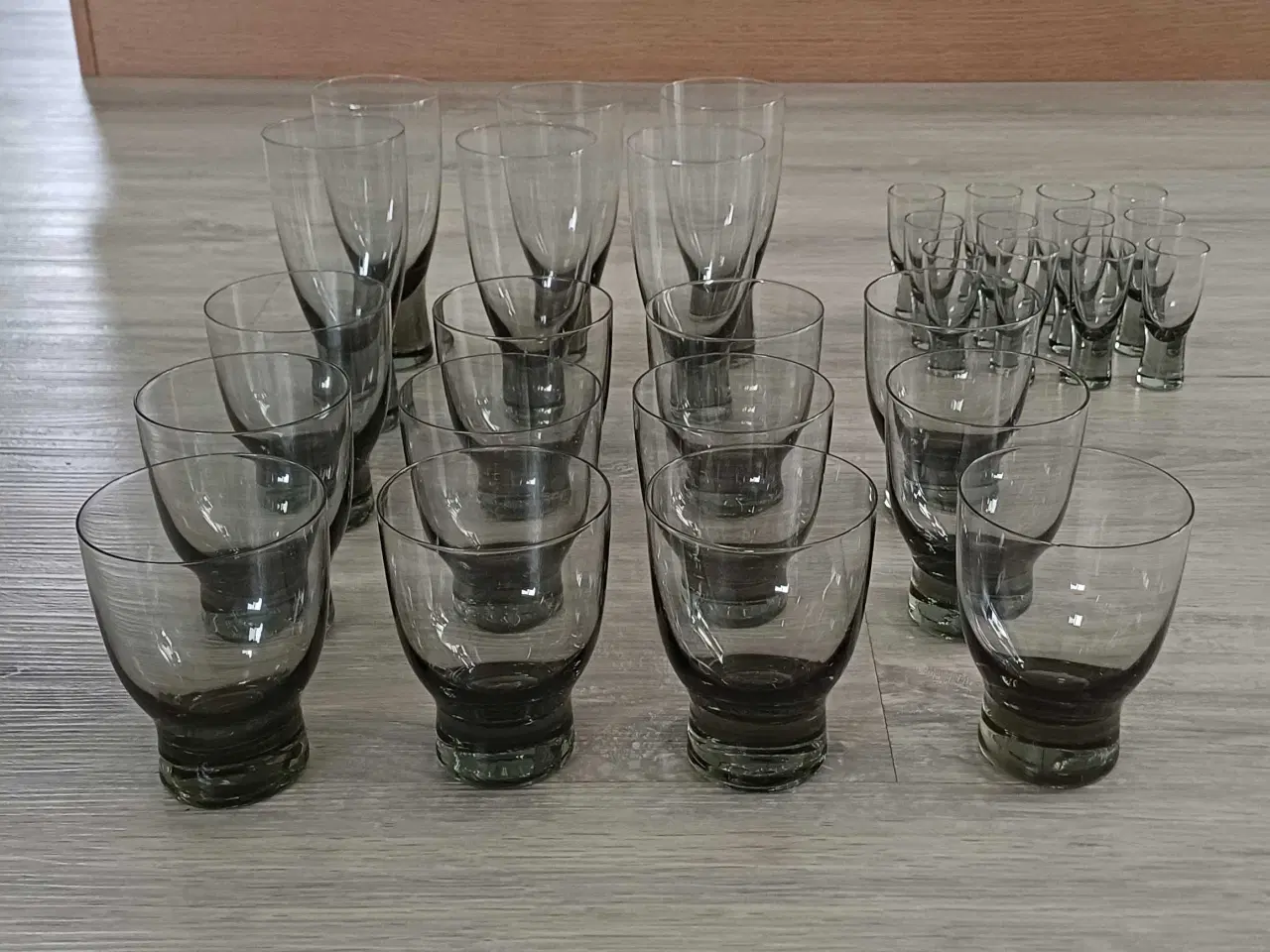 Billede 1 - Holmegaard glas Canada Smoke