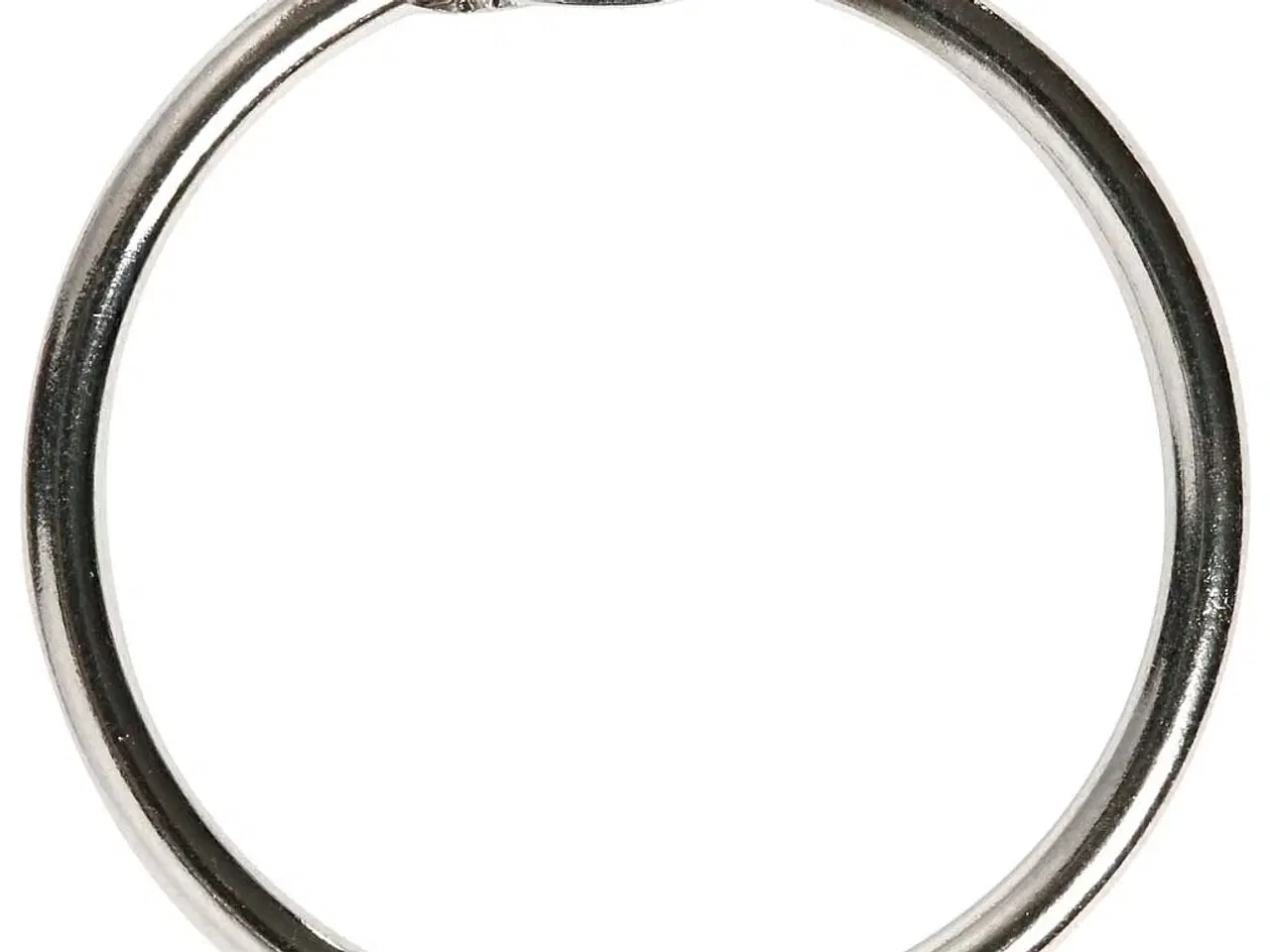 Billede 1 - Metal Bogringe 32 mm - 8 stk. til Kreative Projekter
