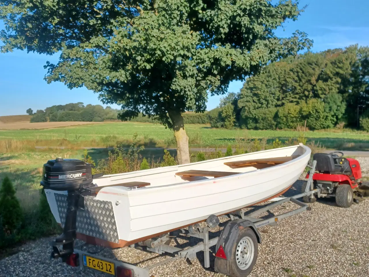 Billede 4 - 480 jolle med 4 hk motor 