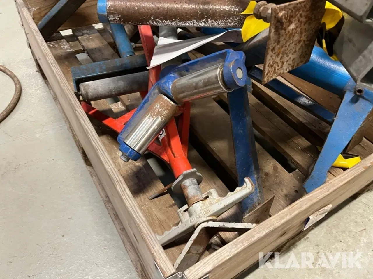 Billede 4 - Arbejdsborde og bukke/ruller