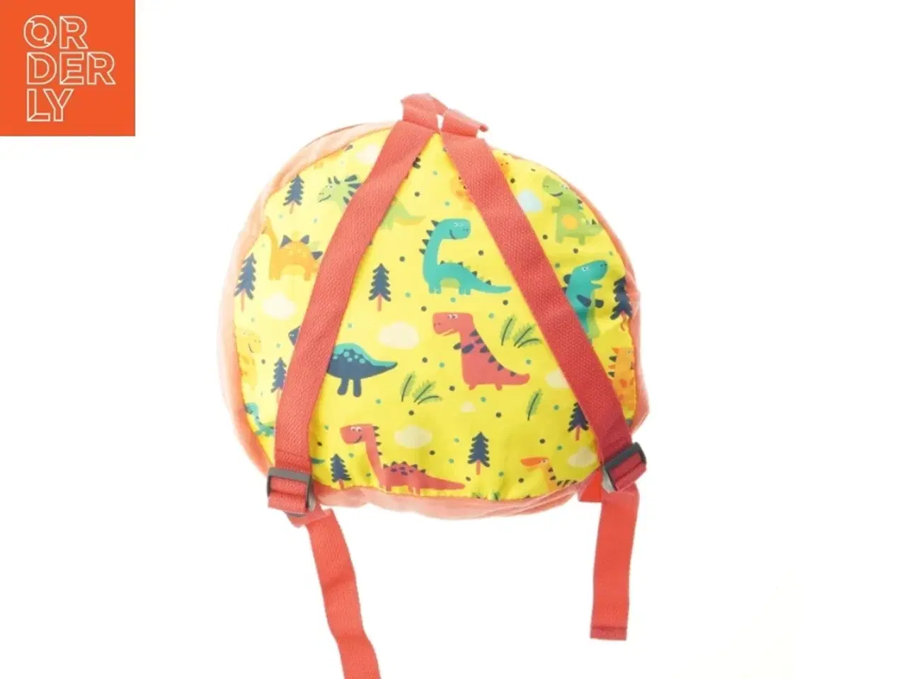 Billede 2 - Børnetaske med dinosaurprint (str. Ø 25 cm)