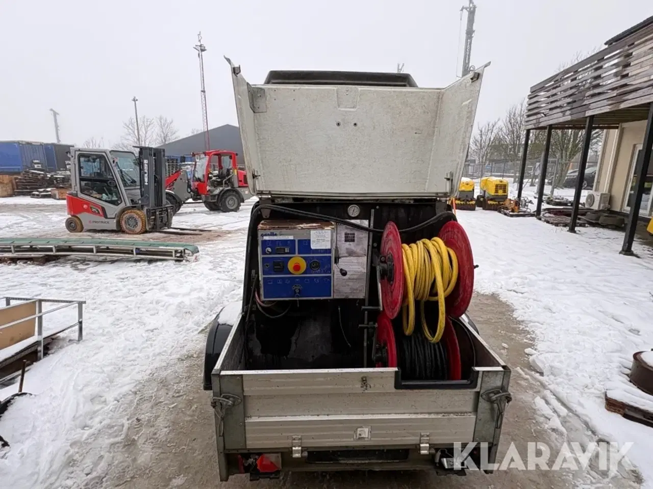 Billede 8 - Trailer med højtryksrenser Brenderup