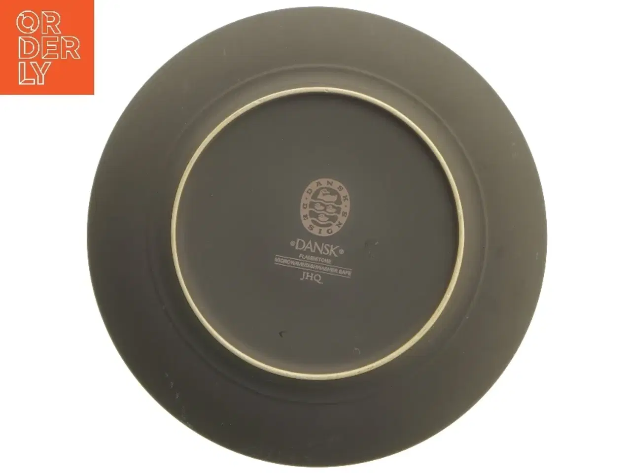Billede 3 - 2 Flamestone tallerkener Quistgaard  (str. Ø 23 cm)