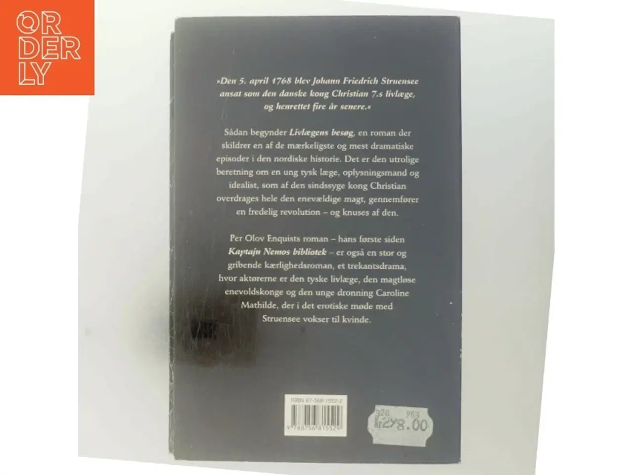 Billede 3 - Livlaegens Besog: Roman (Danish Edition) af Per Olov Enquist (Bog)