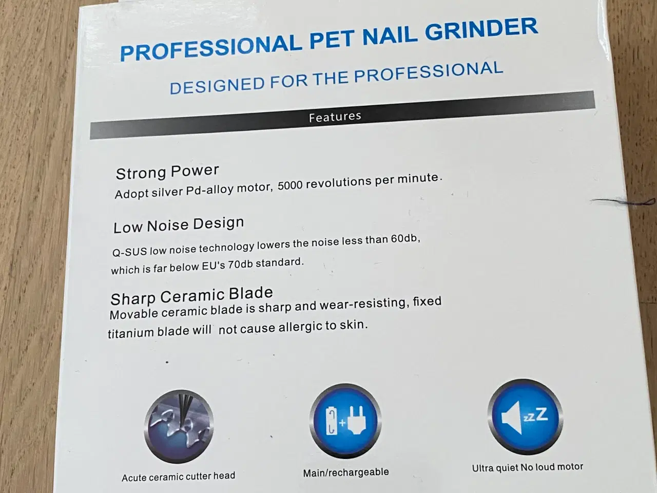 Billede 2 - Pote klippemaskine til små hunde