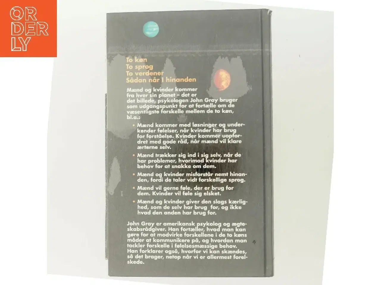 Billede 3 - Mænd er fra Mars, Kvinder er fra Venus af John Gray (Bog)