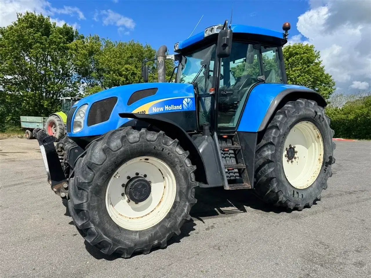Billede 2 - New Holland TVT 190 MED FULD AFFJEDRING!