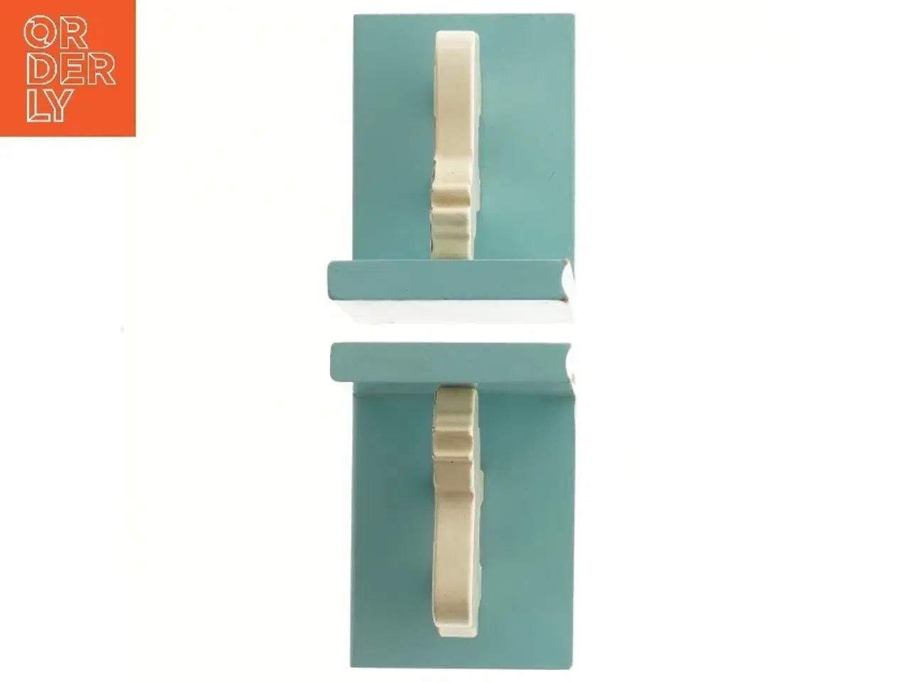 Billede 2 - Bogstøtter med ko-design (str. 12x9x13 cm)