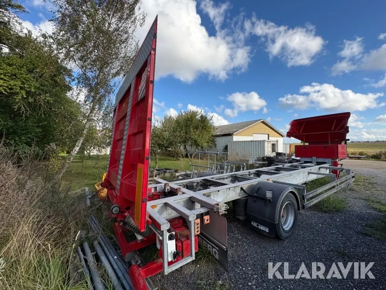 Billede 3 - Containerchassis Kel-Berg C100v