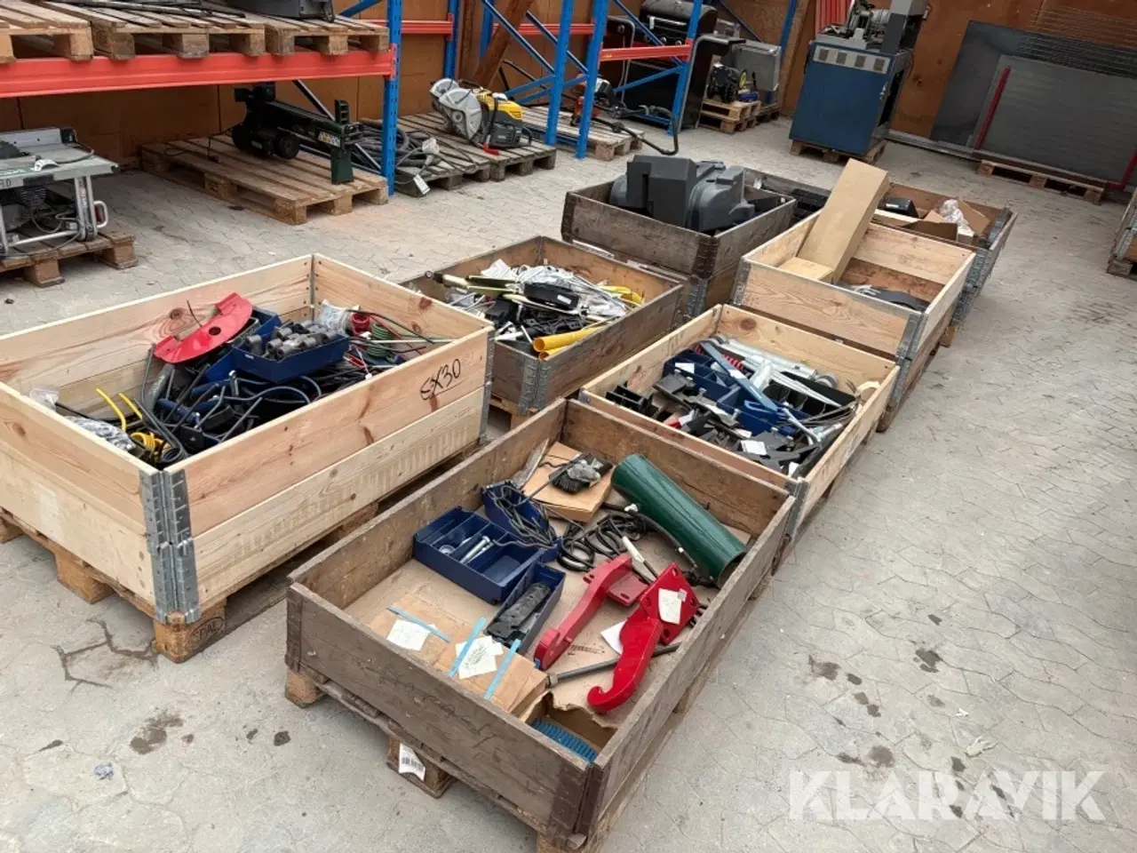 Billede 1 - 9 paller blandet reservedele