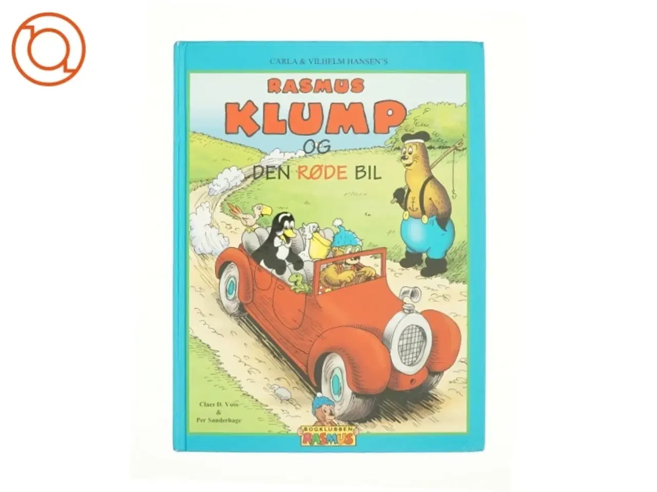 Billede 1 - Rasmus Klump og den røde bil af Carla & Vilhelm Hansen (Bog)