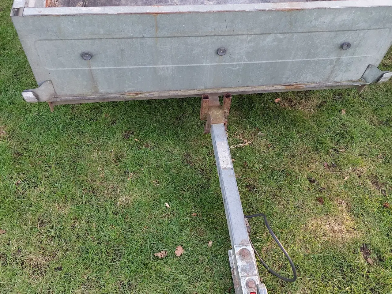 Billede 2 - Dan trailer med brenderup stålkasse.