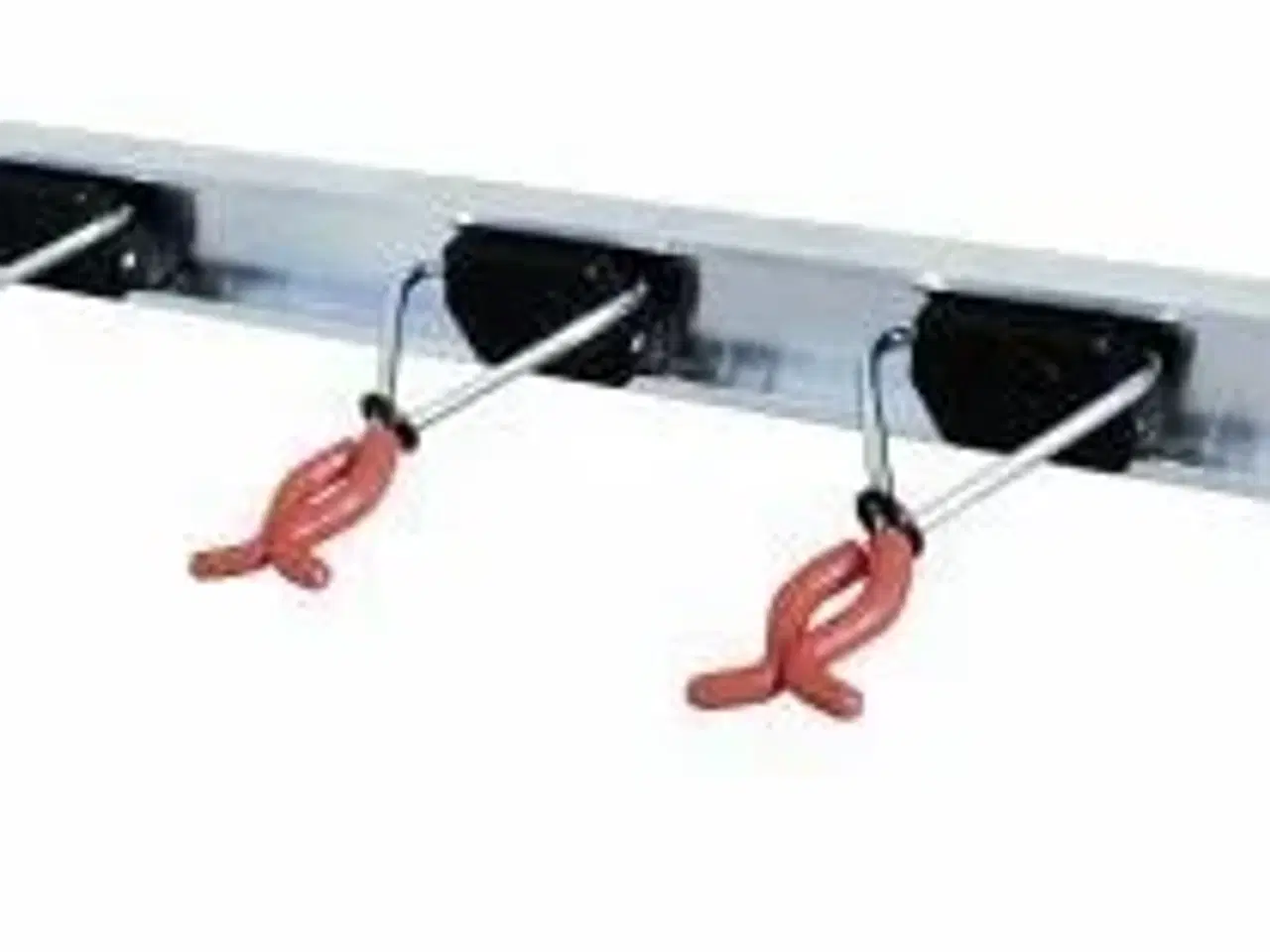 Billede 1 - Redskabsholder sæt med skinne Bruns 100cm