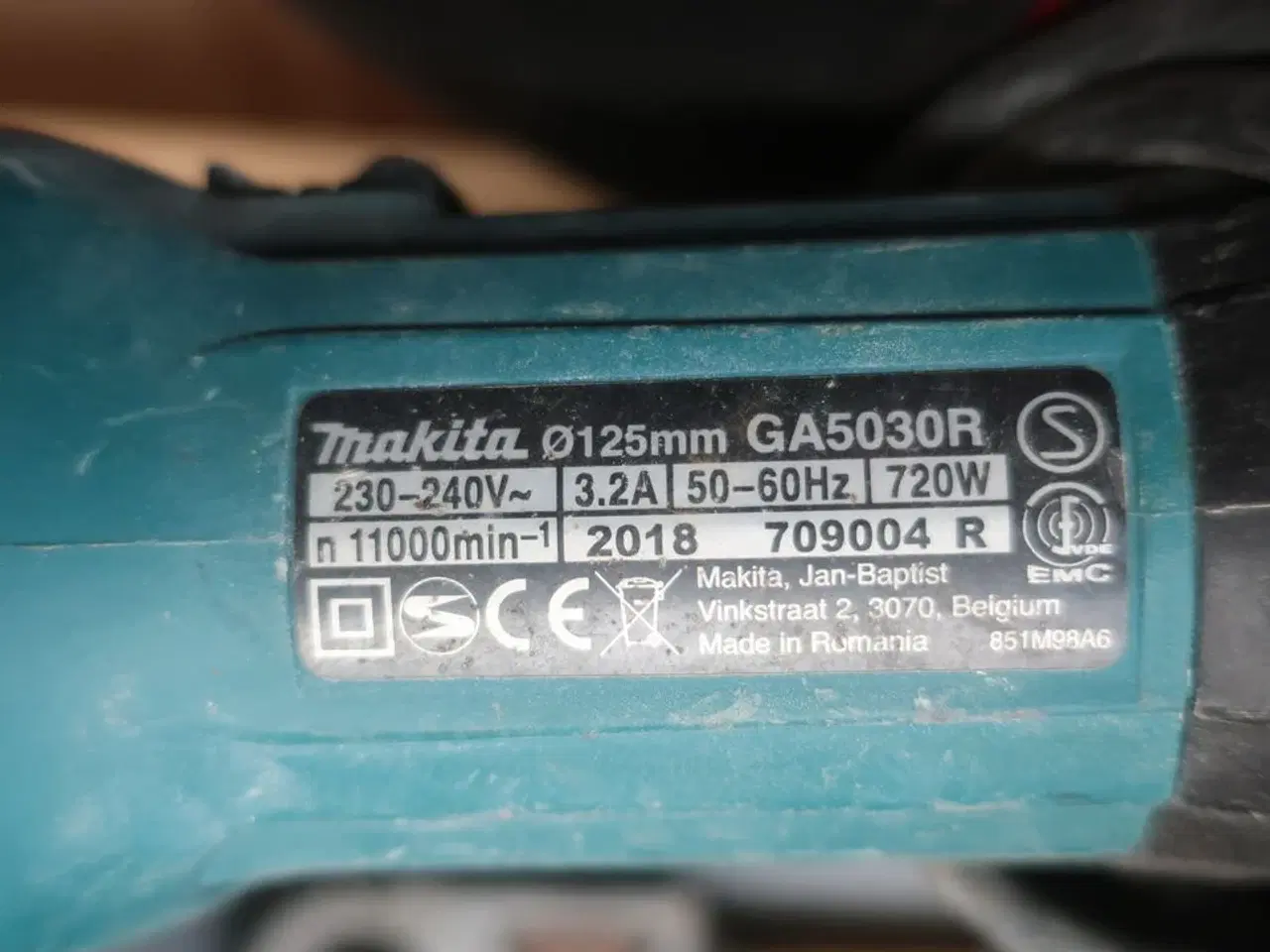 Billede 5 - 3 stk. vinkelsliber m.m. MAKITA