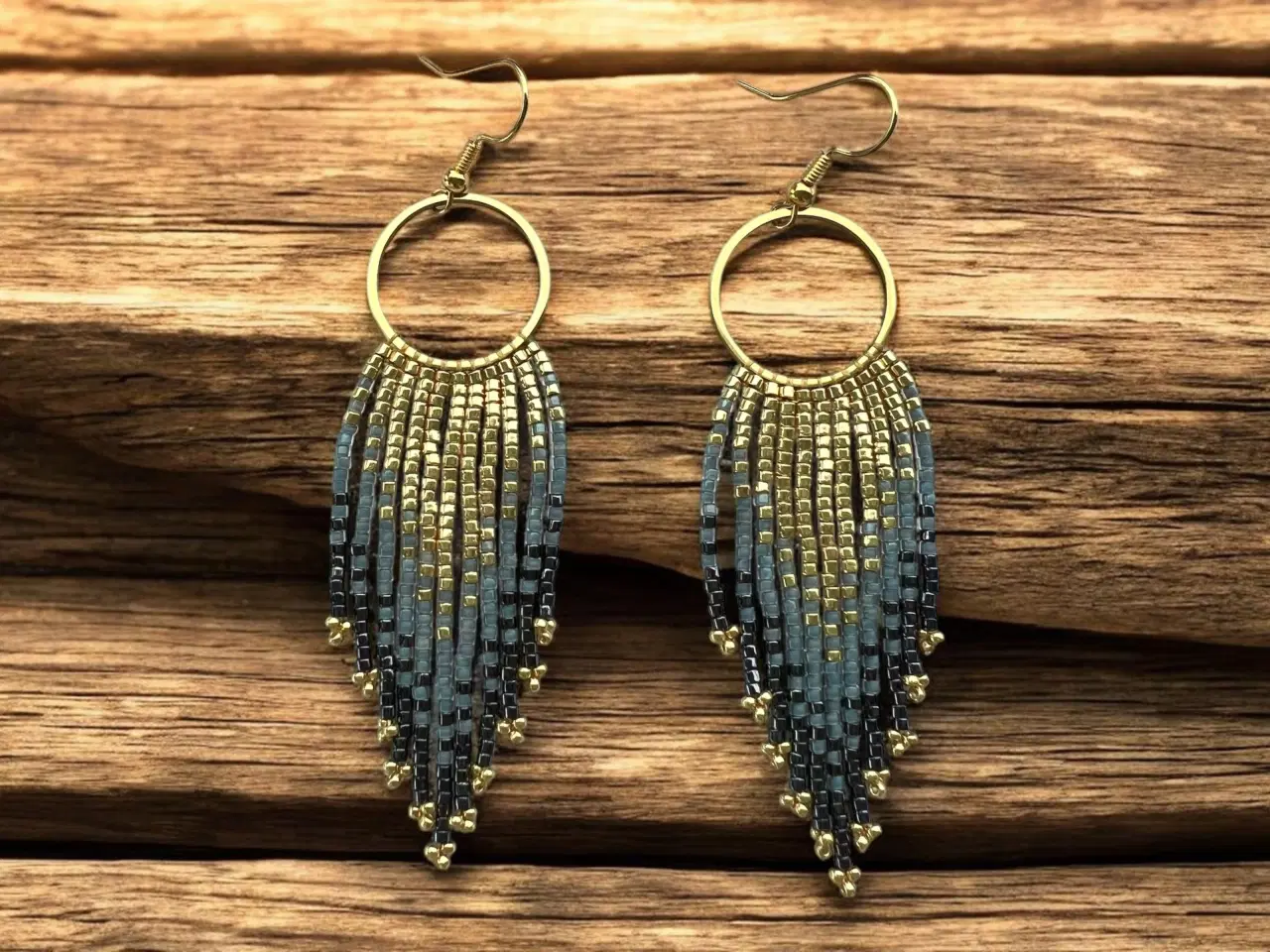 Billede 2 - Grønlandske perle øreringe 