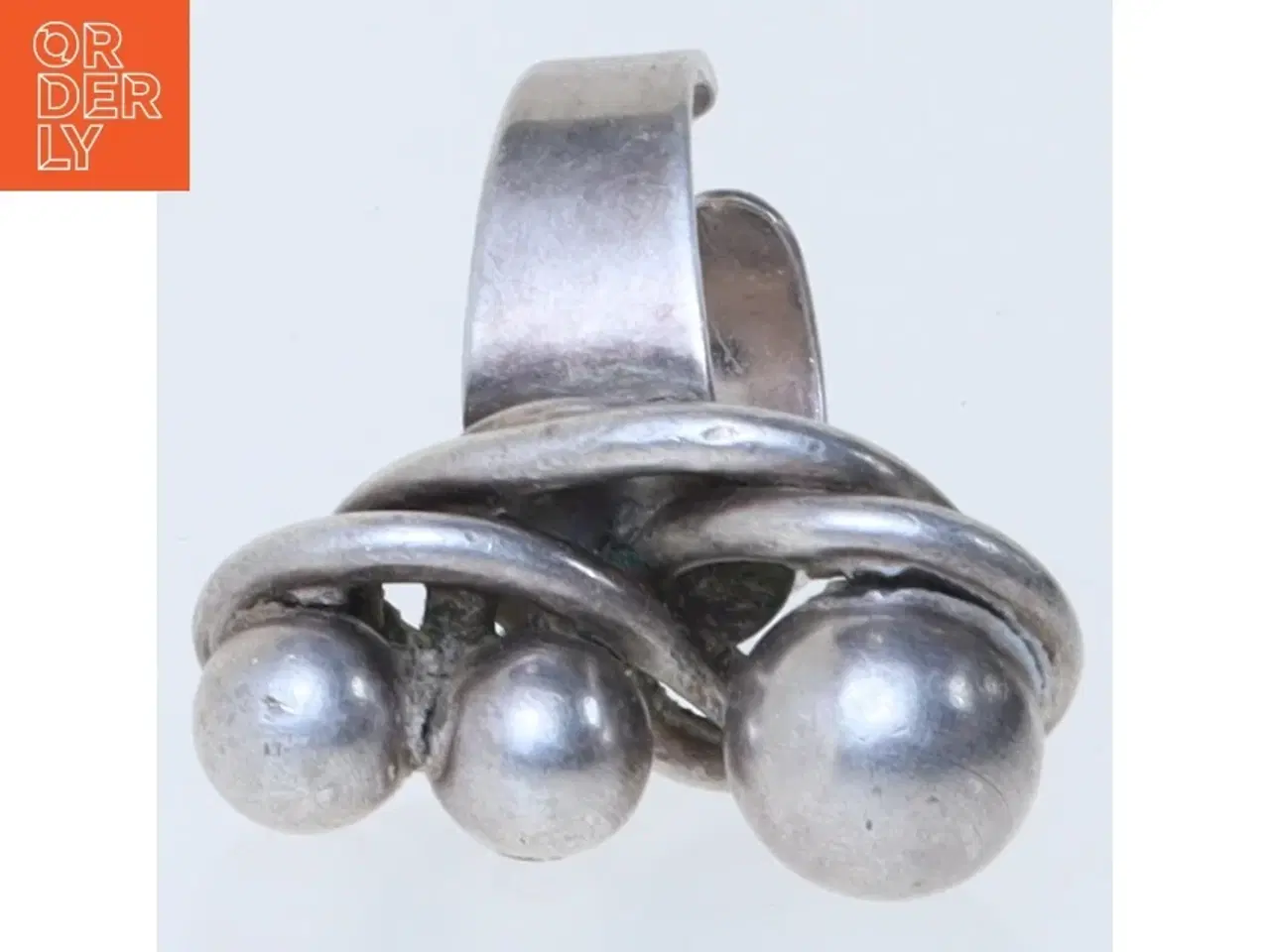 Billede 1 - Vintage sølv ring (str. 53 mm)