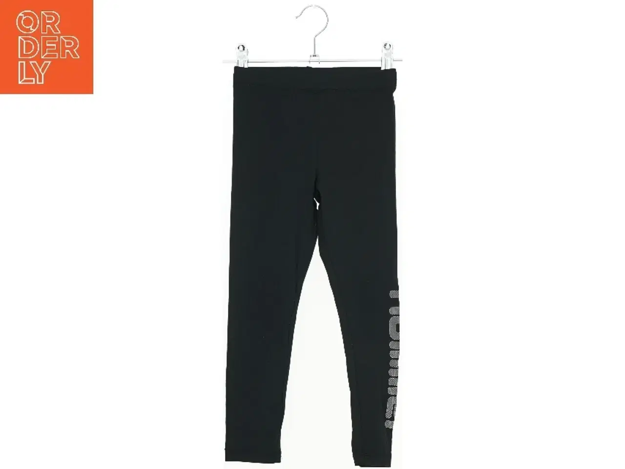 Billede 1 - Børne leggings med print på benet fra Hummel (str. 104)