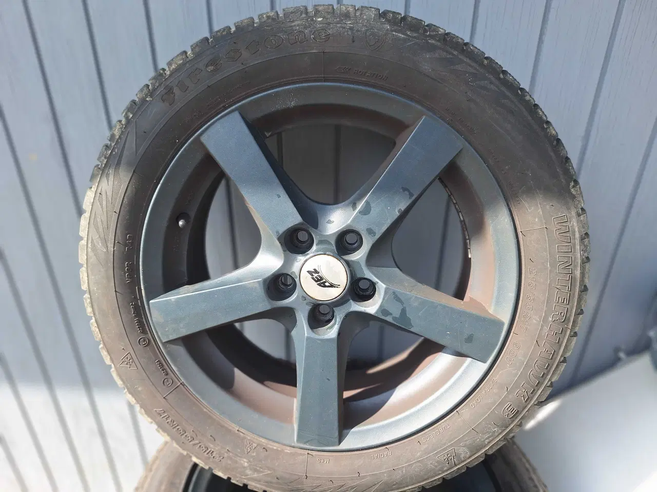 Billede 2 - Vinterdæk på alufælge. 