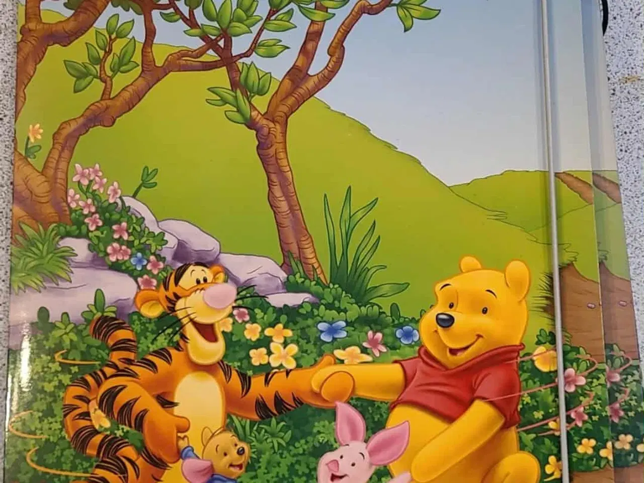 Billede 1 - Disney Peter Plys Elastikmappe karton
