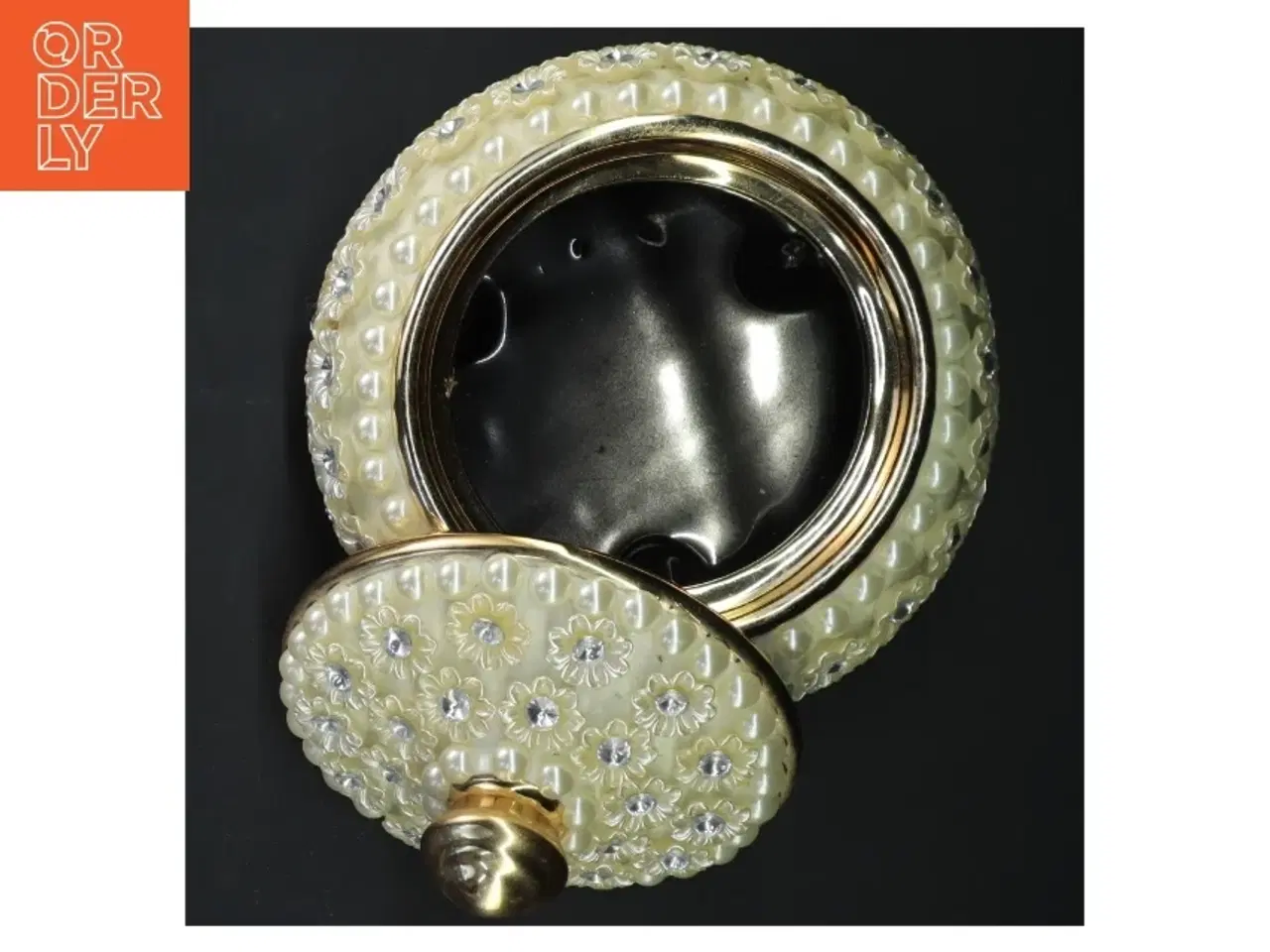 Billede 3 - Dekorativ opbevaringskrukke med låg fra Lifestyle (str. Ø 17 cm)