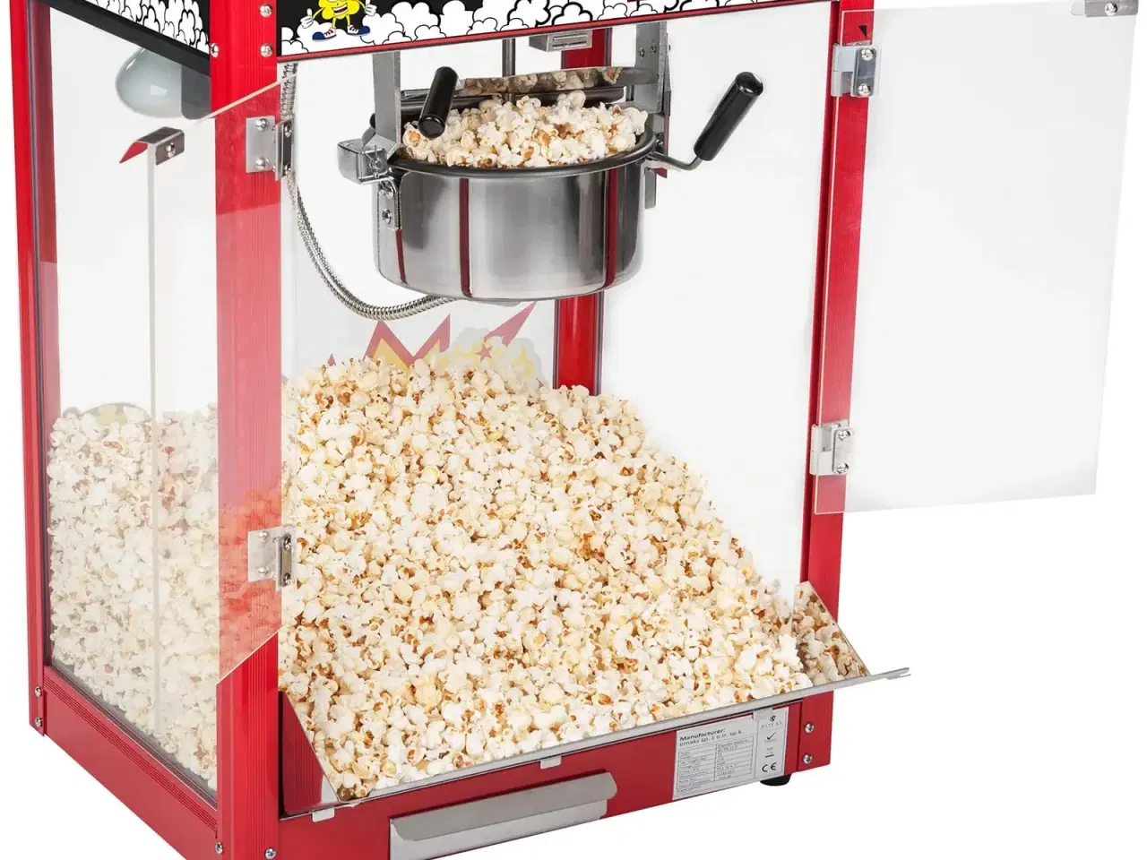Billede 8 -  Popcornmaskine 88 L – 1500 W – sort tag