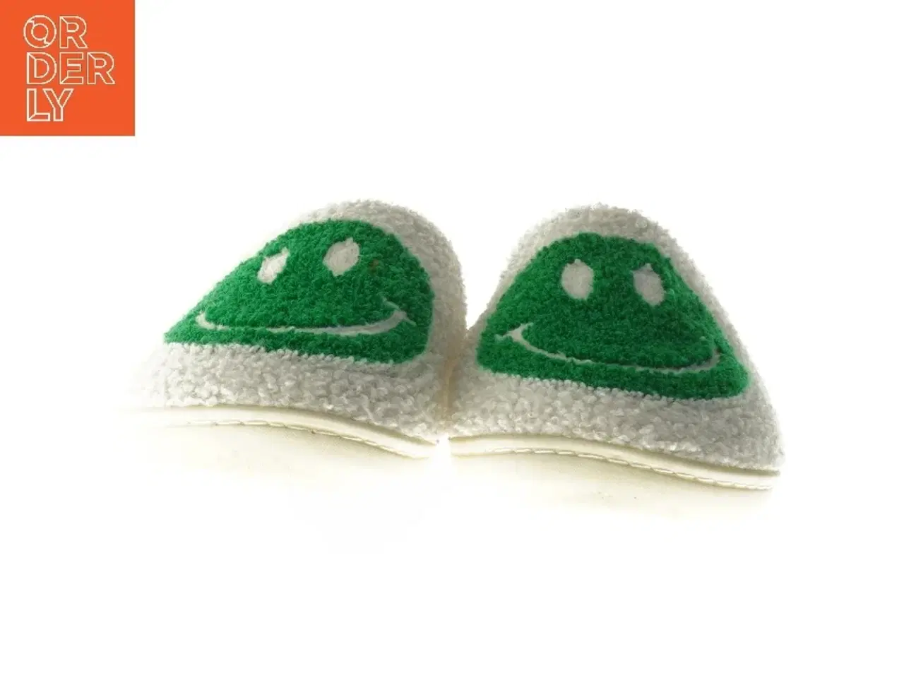 Billede 3 - Hjemmesko med grøn smiley (str. 41-42 )