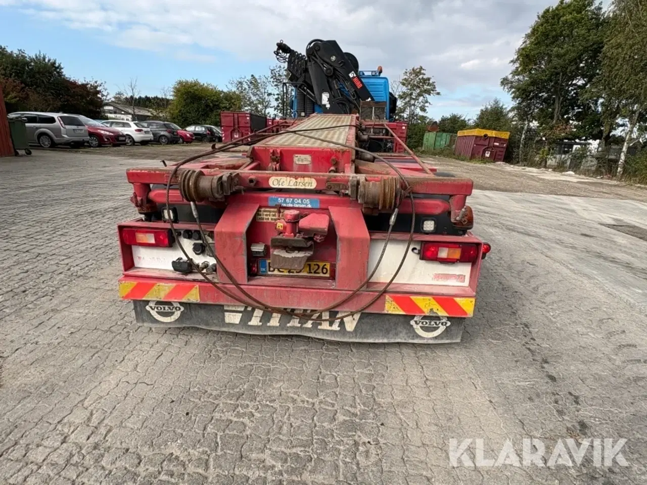 Billede 6 - Kranbil Volvo FM500 med wirehejs