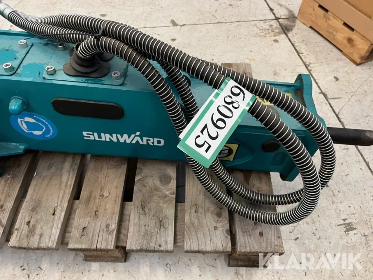 Billede 3 - Hydraulikhammer Sunward SWBG040H